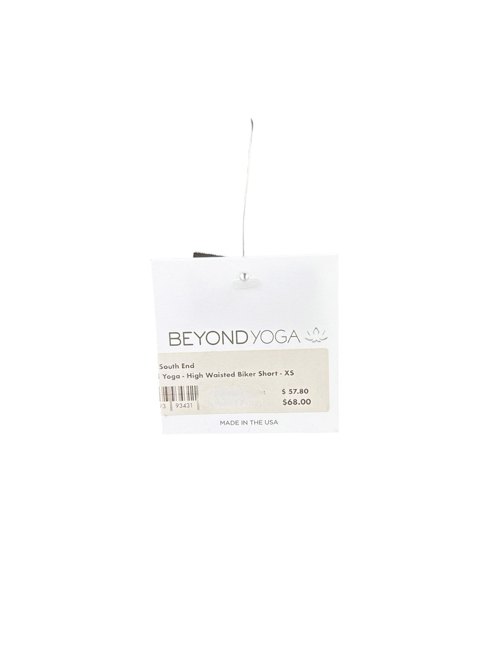 NWT Beyond Yoga Spacedye Keep Pace 7" Biker Short High-Waisted - Size XS - Navy - Picture 9 of 12